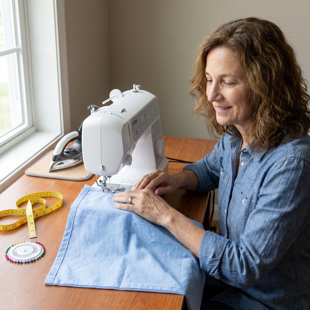 Beginner Hemming Guide: Double-Fold, Blind, and Topstitched