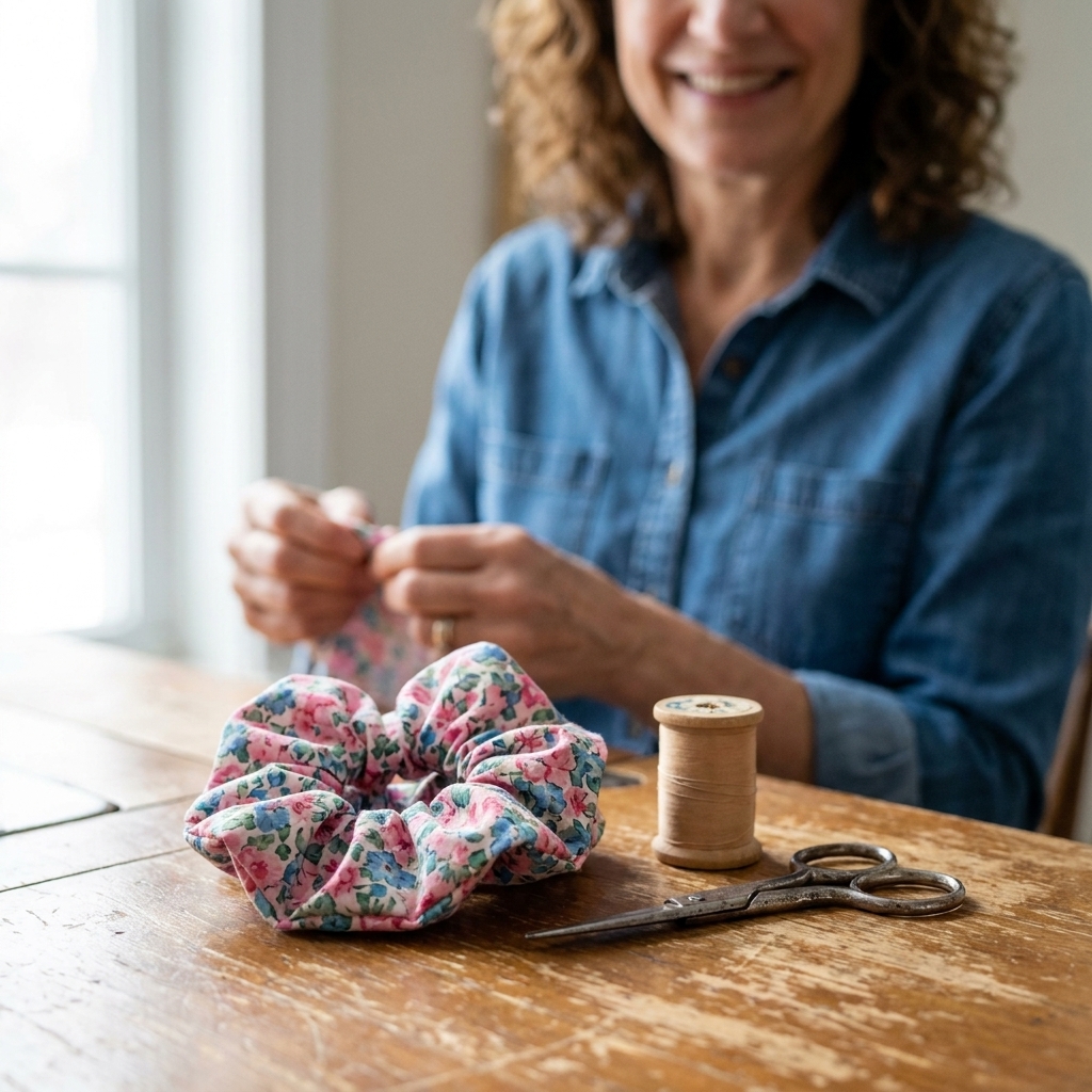 DIY Fabric Scrunchies (10 Minutes)
