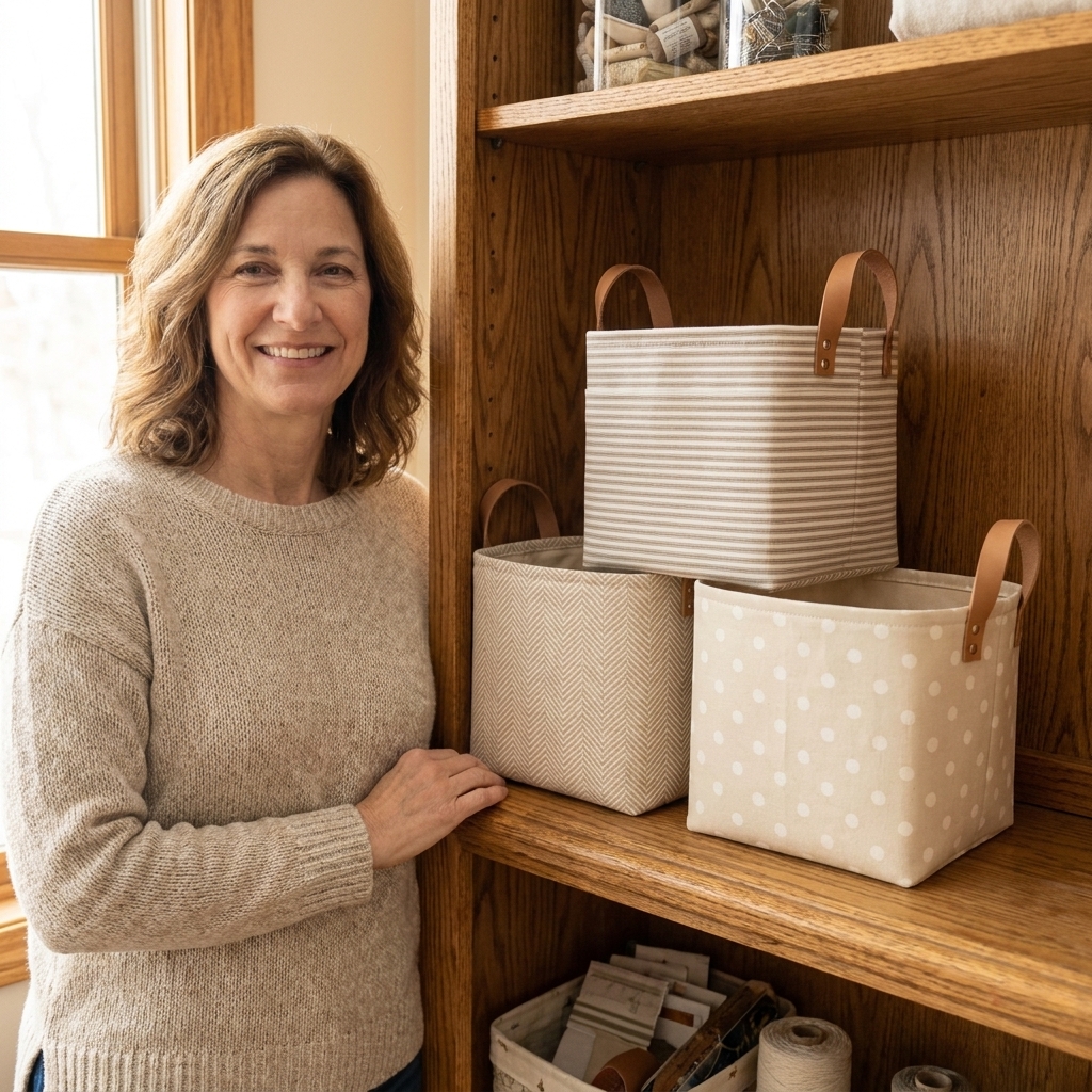 Free Fabric Storage Basket Pattern