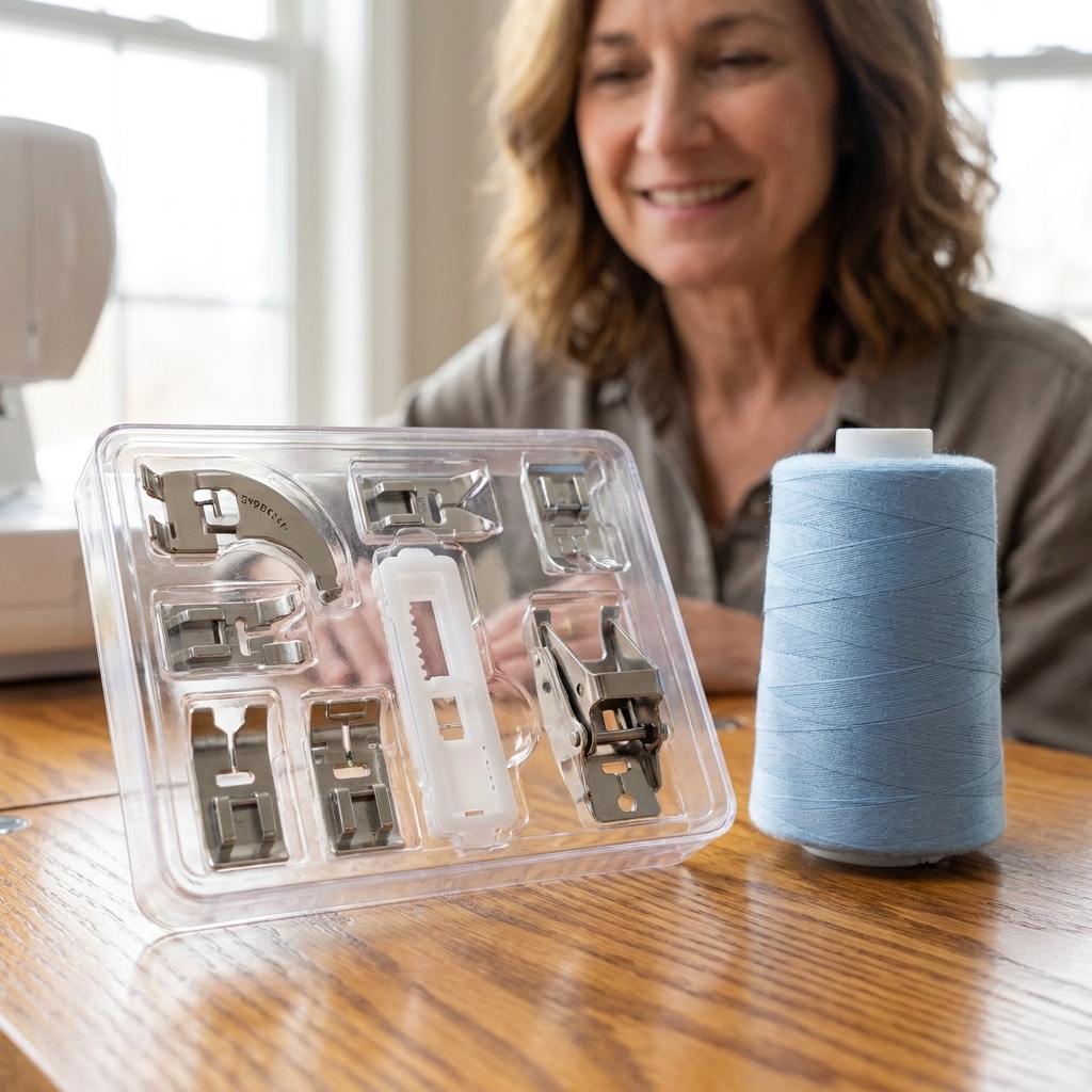 7 Essential Sewing Machine Presser Feet (and How to Use Them)